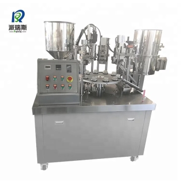 Máy chiết rót niêm phong tuýp kem bán tự động 