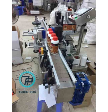 Máy dán decal chai tròn tự động MT 200