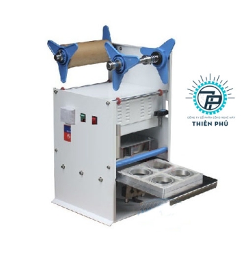 Máy ép cốc thạch bán tự động